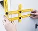 Durableport Angle Template Tool, Tile and Flooring Measuring Tool with Multi-Angle Ruler Mechanism for Handymen, Builders, Craftsmen, Do-it-Yourself. Portable, Lightweight and Ergonomic.