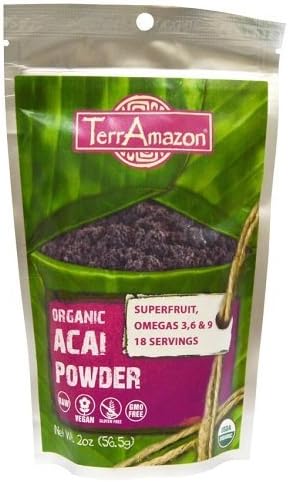 Terramazon Organic Acai Powder, 2 Ounce -- 2 per case. by TerrAmazon