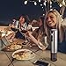 REDMOND Electric Wine Opener, 4-in-1 Rechargeable Automatic Corkscrew Wine Bottle Opener Set with Foil Cutter, Vacuum Stopper and Wine Aerator Pourer & USB Charging Cable, Stainless Steel, WO005