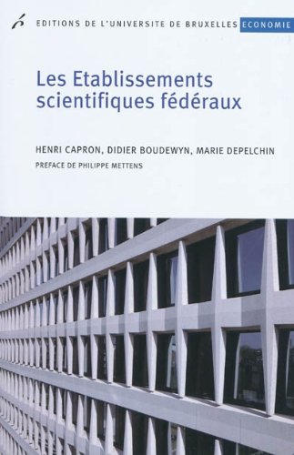 Les  établissements scientifiques fédéraux