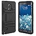 Note Edge Case, LK [Heavy Duty] Black Armor Holster Defender Full Body Protective Hybrid Case Cover with Belt Clip for Samsung Galaxy Note Edge
