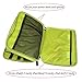 BUBM Travel Cable Organizer, Universal Electronic Accessories Bag Gear Storage Case for Cord, USB Flash Drive, Earphone and more, Perfect Size for iPad, (Large, Blue and Green)