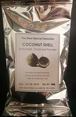 Activated Charcoal Powder 100% Pure Food Grade 1lb - Premium Raw Coconut Carbon Bulk - More Effective than Hardwood Activated Charcoal - 100% Natural - Use for Teeth Whitening, Digestion, Detox (8 oz)