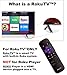 Original Hisense Roku TV Remote w/Volume Control & TV Power Button for All Hisense Roku TV (Roku Built-in TV, NOT Roku Player Connect w/TV)thumb 3