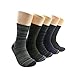 Men’s Sport Crew Socks ,AIMKE Athletic Socks Cotton Casual Socks for Outdoor and Casual Use (colorful-YDW)