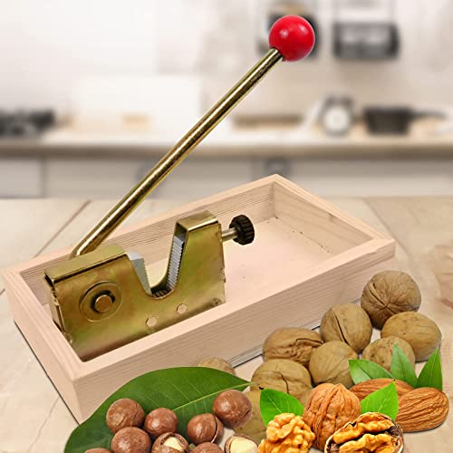 CHAOMIC Nut Cracker, Adjustable Macadamia Nutcracker Nut Cracker Tongs