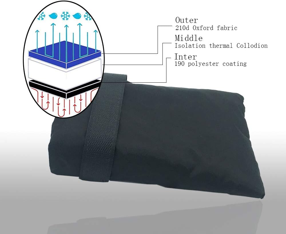 RIJAHO Outdoor Faucet Cover, Thickened Outdoor Tap Cosy Jacket for Winter, Insulated Waterproof Thermal Tap Protector, 2 Pack : Garden & Outdoor