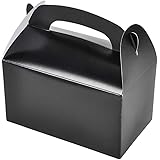 Gable Treat Boxes, Goodies Favor Gift Box for Kids Birthday Party Favors, Weddings Events, Baby Shower, 6.25" x 3.5" x 3.5" I