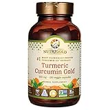 Nutrigold Turmeric Curcumin Gold (Features C3 Complex w/ BioPerine), 500 mg, 120 veg. capsules