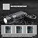 Mini Flashlight, NICRON Mini Rechargeable Waterproof Super Bright 200 lumens LED Flashlight Keychain Light