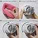 Shower Head Holder, Adjustable and Removable Vacuum Suction Cup Shower Head Holder for Handheld Shower Head, ABS Plastic and Shiny Chrome Finish