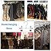 Nature Smile 6'' Double Adjustable Clips Boots Hangers - 6 Pack - Ultra Thin Space Saving Boots Socks Bags Hanging Clips, Boot Holder, Boot Storage,Portable Travel Clips Hangers, Pet hangers