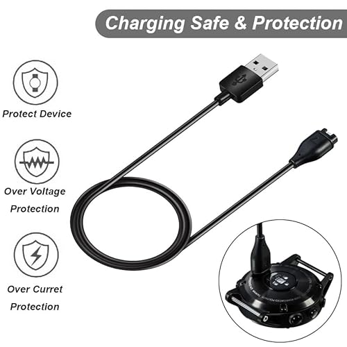 Chargeur Garmin Venu 2 Type C Charger For Garmin Venu 3 3S 2 2S /Venu 2 Plus /Venu Sq/Approach S70 S40 S60/ Instinct 2X USB-C Charging Cable Data Cord Chargeur Forerunner 55 - View #9