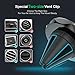 GETIHU Universal Air Vent Car Mount Holder 2 Pack Magnet Cell Phone Stand for iPhone X 8 7 6 6S Plus 5 5s Samsung HTC Sony All Smartphones GPS Mobile Magnetic Support(Black)