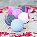 Bath Bombs Gift Set Cyber Week Sale 6 Extra Large 5 oz. USA Hand Made Vegan With Organic Coconut And Essential Oils, Epsom Salt, Ultra Lush Bath Fizzies, Best Gift Idea For Her, Christmas Gift