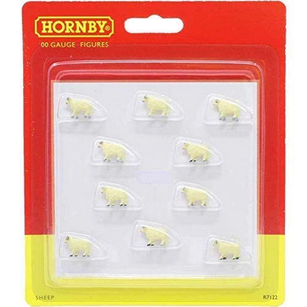 Hornby - R7122 Sheep for Model Railway OO Gauge, Accessories for Adding Scenery, Dioramas, Woodland, Buildings and More, Model Making Kits - 1:76 Scale Accessory
