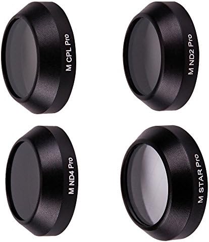 CHENRUI MAVIC Pro UAV Filter Accessories UV / CPL / ND Filter, DJI Mavic HD Filters Set (STAR6)