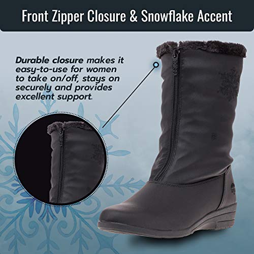 totes snowflake boots