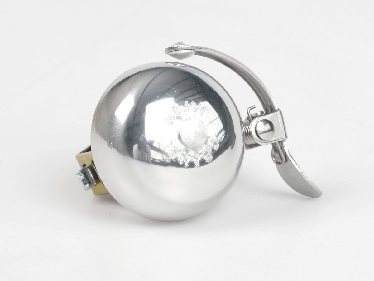 Crane Bell Bell Sakura Brass Silver (Bells)/Sakura Handlebar Bell Polished (Bell)