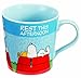 Vandor Peanuts Snoopy 12 oz Ceramic Mug, Multicolor