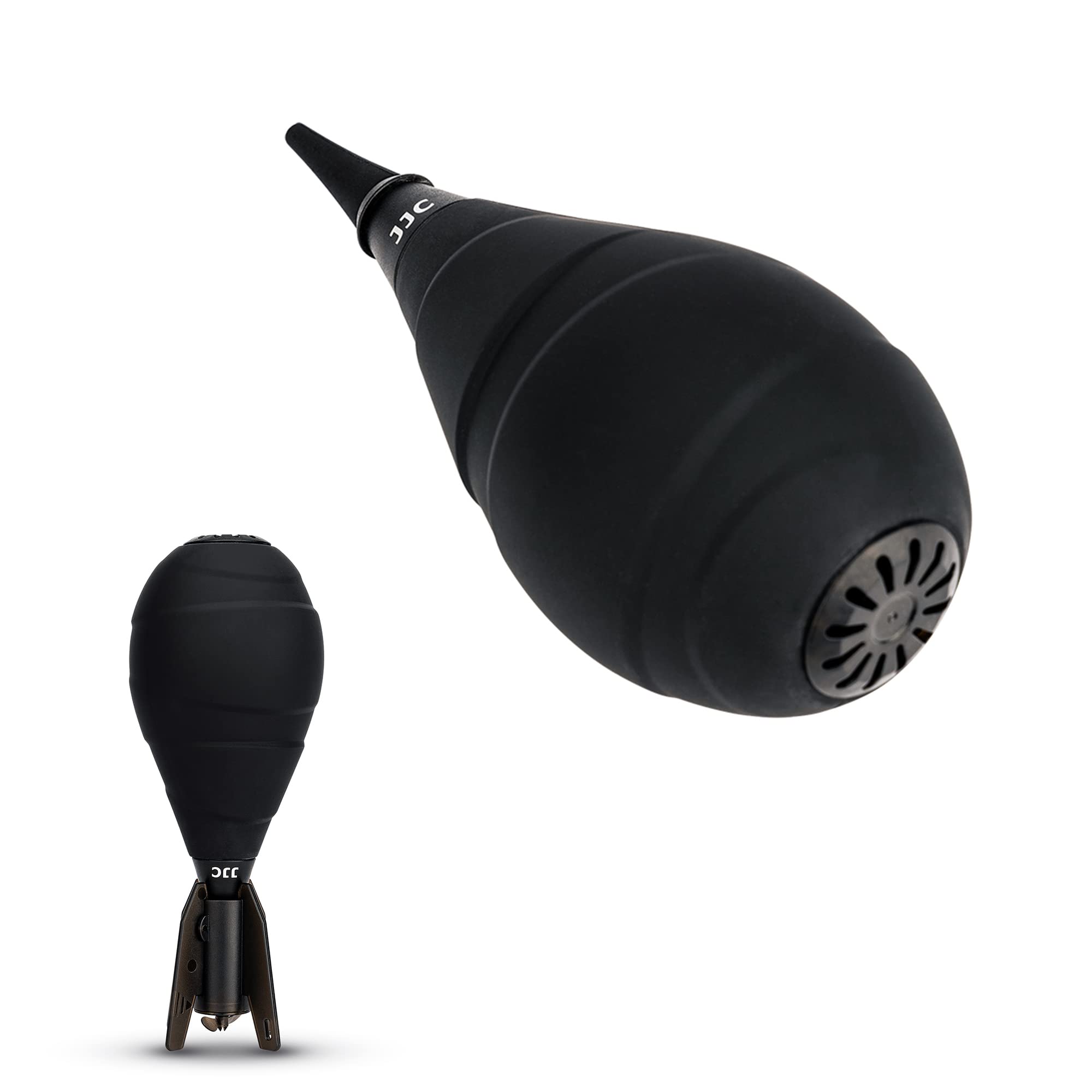 JJC Soft Rubber Rocket Air Blower Blaster Dust Cleaner with 5 Pcs Spare Filter Mesh, Air Blower for DSLR Camera Sensor Lenses Filters Monitors LCD Screens Keyboards Televisions Glasses Cleaning