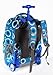 J World New York Sunrise Rolling Backpack, Blue Target, One Size