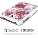 MoKo Samsung Galaxy Tab A 7.0 Case - Ultra Lightweight Slim-shell Stand Cover Case for Samsung Galaxy Tab A 7.0 Inch Tablet 2016 Release(SM-T280 / SM-T285 Version ONLY), Floral PURPLE