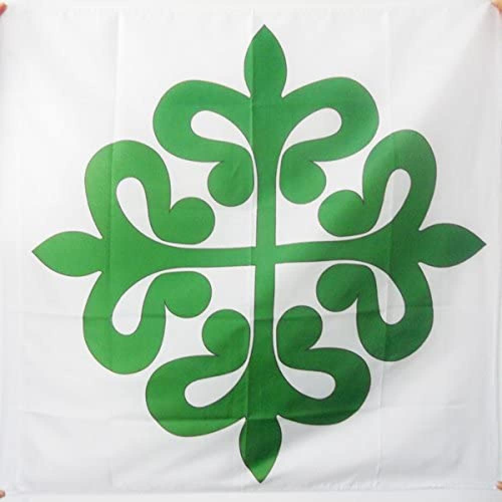AZ FLAG - Order of Alcantara Flag - 3x3 Ft - 100% Polyester Knights of St. Julian Banner with Sleeve - Fade Resistant - Vivid Colors - 3' x 3' Feet - 90x90 Cm
