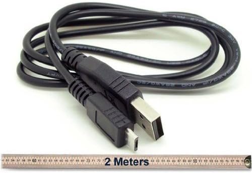 1.8 Metre long Hi-Speed Micro USB Power Charging Cable Suitable For Amazon Fire TV Stick Roku Stick 1.8M 1.8 Meter Black Nickel Plated - Image 3