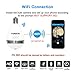 Jbonest 1080P Light Bulb Camera WiFi Panoramic IP Security Surveillance System with IR Motion Detection, Night Vision, Two-Way Audio for Home, Office