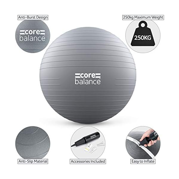 Core Balance Gym Ball Exercise Fitness Yoga Pregnancy Anti Burst 55cm 65cm 75cm 85cm Pump