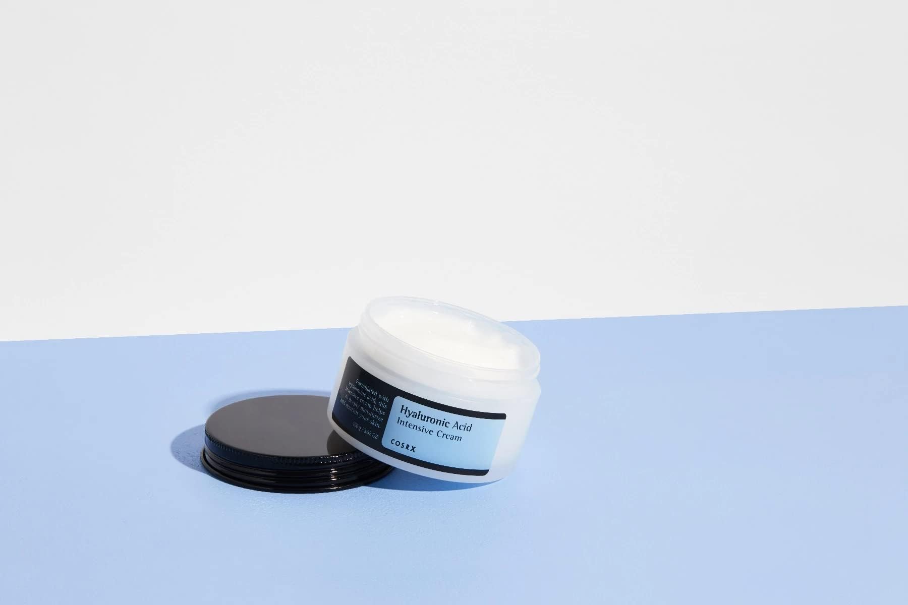 COSRX Hyaluronic Acid Moisturizing Cream, Long-lasting Hydration, Rich Moisturizer for Sensitive Skin 3.52 oz / 100g, Korean Skin Care, Stocking Stuffers, Animal Testing Free, Parabens Free