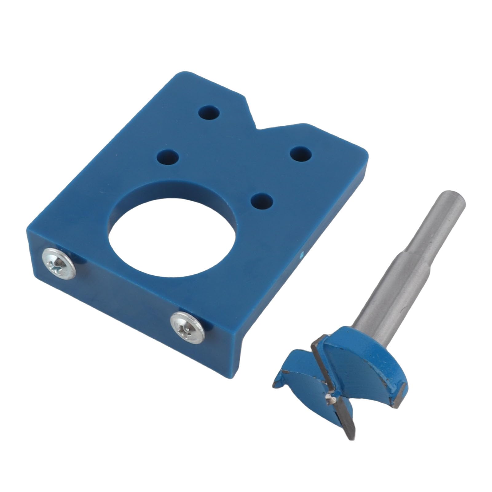 35mm Hinge Jig Drill Bits Set, Concealed Hinge Jig Drill Guide Sets, Forstner Bit Positioner Hinge Hole Cutter for Kitchen Door Cabinet Cupboard