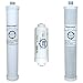 Culligan AC-30 Compatible Filters, PureT USA Brand Reverse Osmosis Drinking Water System Replacement Cartridges, 3 Filter Set