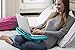 LapGear MyDesk Lap Desk – Turquoise – Fits up to 15.6 Inch laptops – Style No. 45349thumb 4