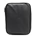 Teamoy Double Layer Jewelry Case, Travel Jewelry Case Bag for Womens Earrings, Rings, Necklaces, Chains and Other Accessories, Black
