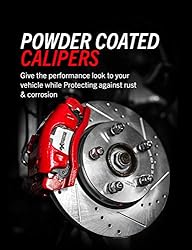 Power Stop Front S4299 Pair of High-Temp Red Powder