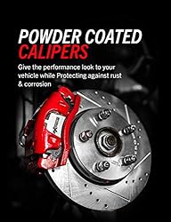 Power Stop Rear S4726 Pair of High-Temp Red Powder