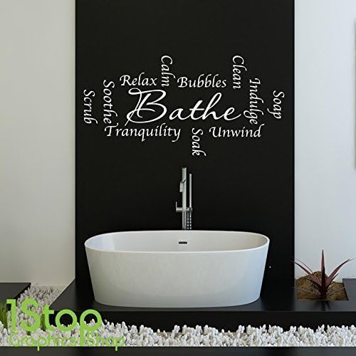 decalcomania per il bagno