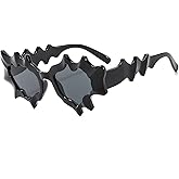 Irregular Sunglasses Retro Street Hip Hop Style Black Sunglasses for Women Man Halloween Party Daily Life Fashion Sunglasses