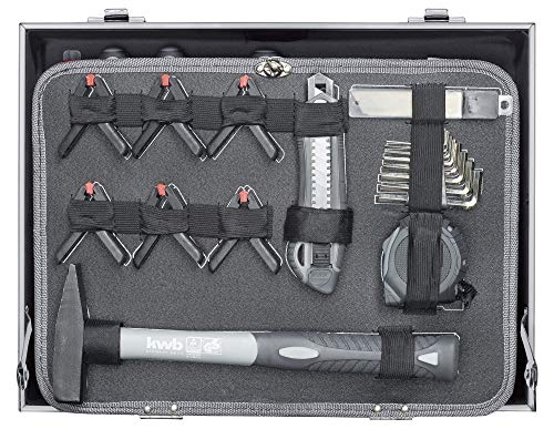 kwb Werkzeugkoffer aus robustem Aluminium inkl. 199-tlg. hochwertigem Werkzeug-Set als perfekte Grundausstattung für den… – Bild 8