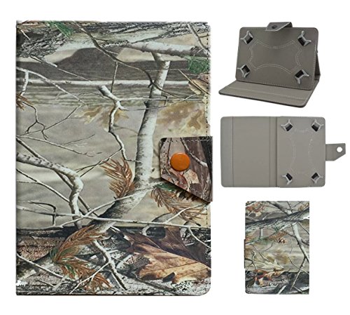 Tsmine Samsung Galaxy Tab 3 8.0 Flip Camo Case - Universal Lightweight Premium Printed PU Leather Cover For Samsung Galaxy Tab 3 8.0 SM-T310/T311/T315 Tablet, Branches