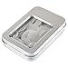 Coobey 200 Pieces Stainless Steel Screen Smoking Pipe Screens Filters 0.75 Inch with Silver Metal Boxe (Silver)