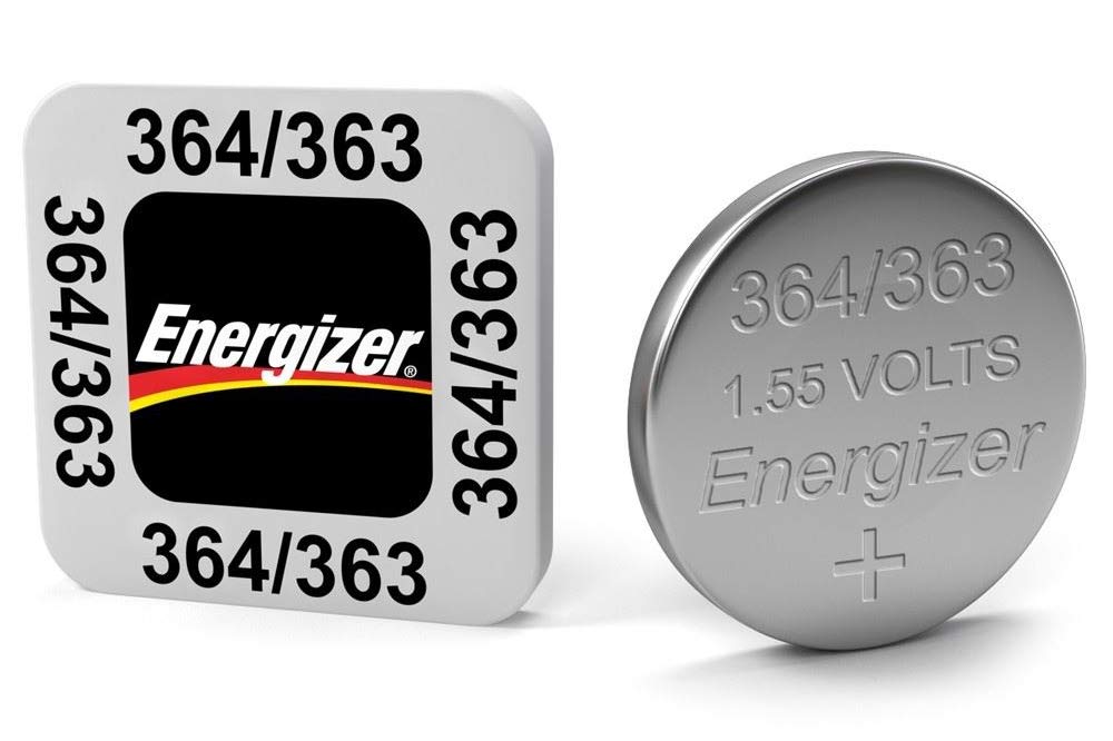 Energizer SR60/S42 364/363 Silver Oxide Coin Button Cell Battery Pack of 1