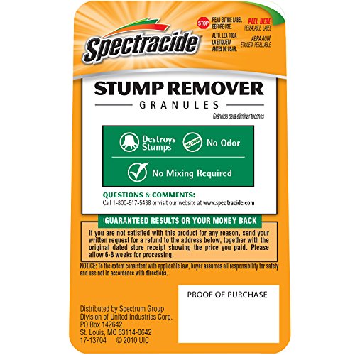 Spectracide Stump Remover Granules, 1Pound, 6pack Buy Online in UAE. Lawn Garden Products
