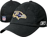 Baltimore Ravens -Black- Sideline Flex-Fit Slouch Hat