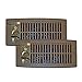 Suncourt Flush Fit Register Air Booster Fan - HC500-B - Brown - (2 Pack)