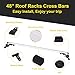 LEDKINGDOMUS Cross Bars Roof Racks, 48