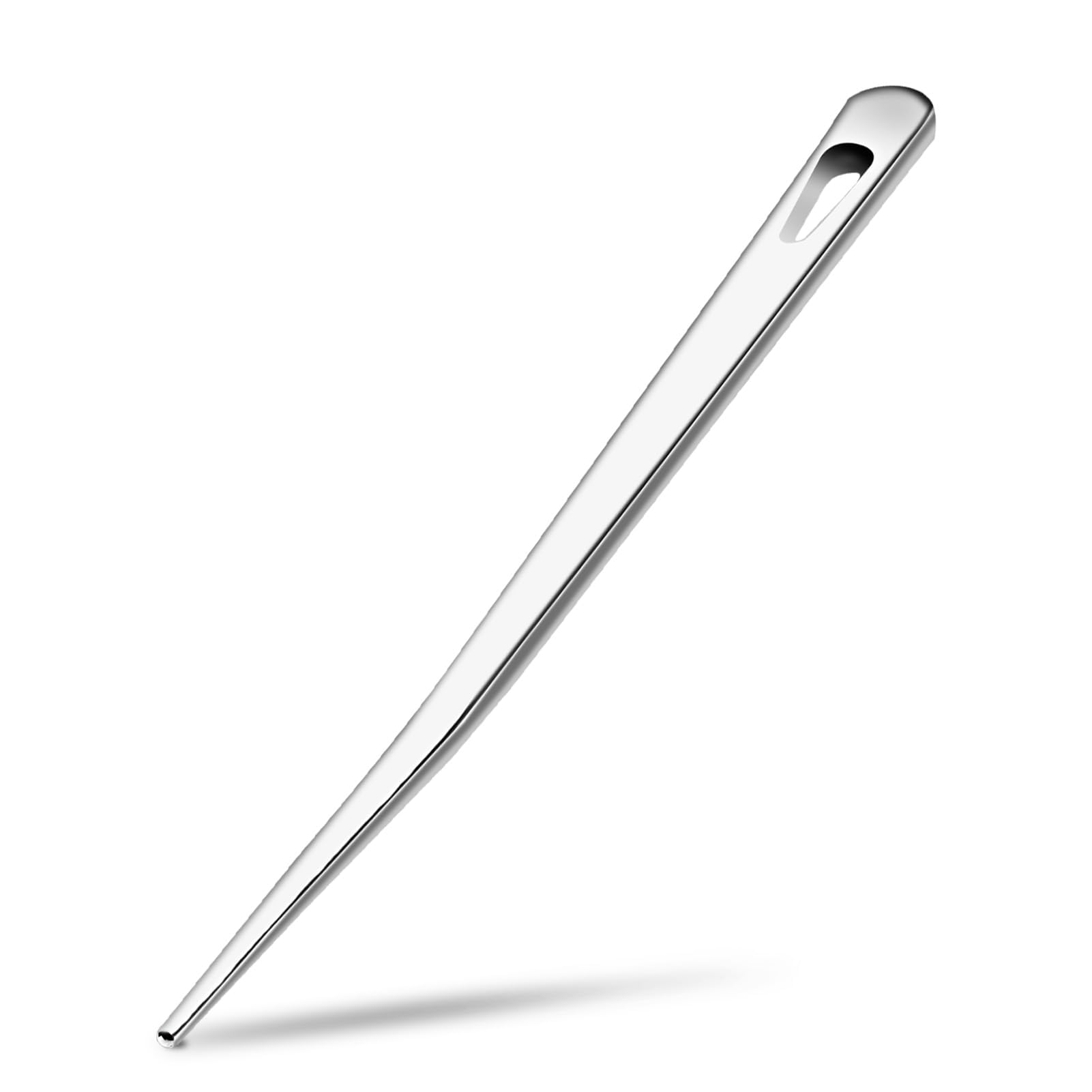 Paracord Needle, 18cm/7.1inch Stainless Steel Paracord Knitting Needle Lanyard Knitting Needles Sewing Tool Splicing Needles Tool for Sewing Bracelets Weaving Marine Rope Splicing Fids