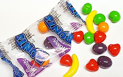 Wonka Runts Candy Individually Wrapped Snack Size 45 Bags 2 Pounds
